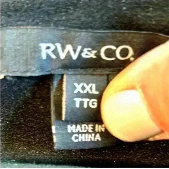 NWT RW&CO Faux-Leather Brown High-Waist Slim Leggings Women's Size XXL - Picture 8 of 11